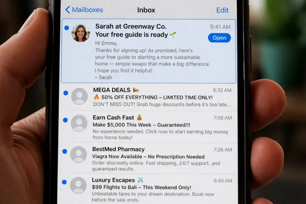 Email Marketing Without Looking Like Spam